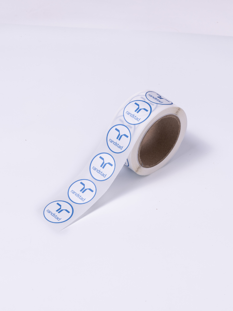 Circle Roll Labels - Laminated Synthetic