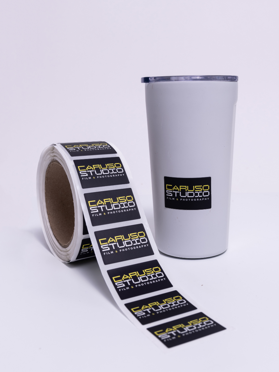 Rectangle Roll Labels - Laminated Synthetic