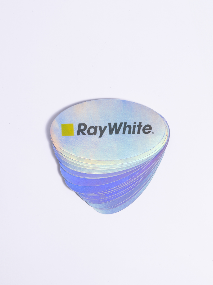 Oval Stickers - Holographic