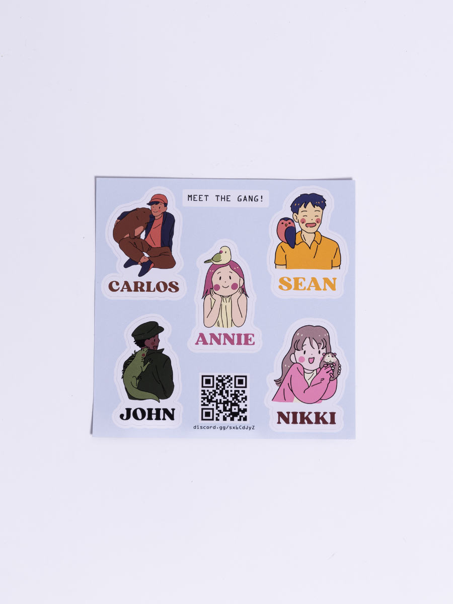 Custom Sticker Sheets (Holographic)