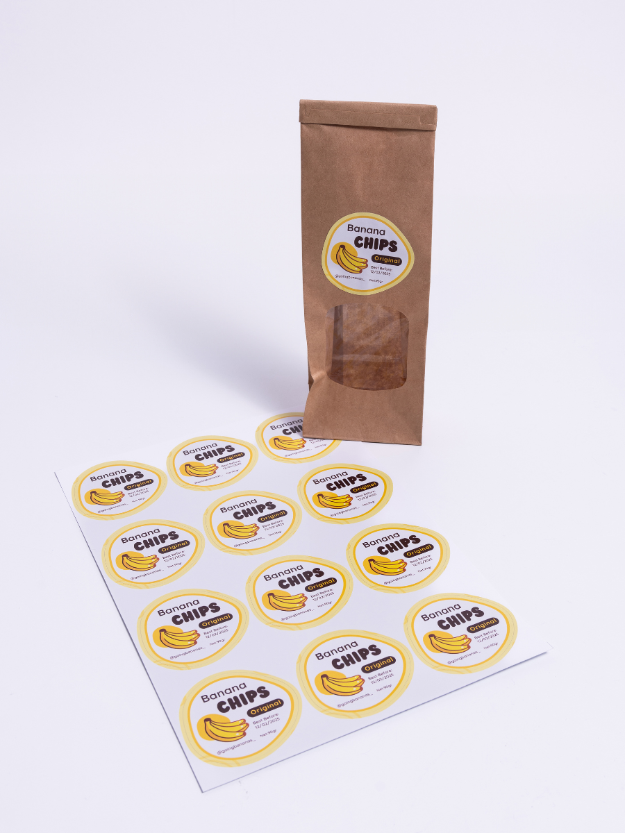 Die Cut Sheet Labels - Premium White Vinyl